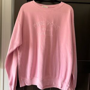 Pink Graphic Women's Sweater
